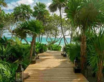 Sian Kaan Villa 7 All-Inclusive Eco-Luxury Beachfront Villa in Tulum