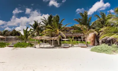 Aldea Villa 4 bedr Tulum Beachfront